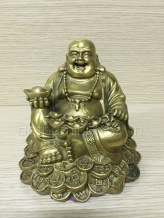 Tượng Di lặc ngồi tiền