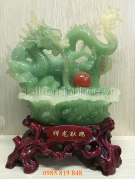 Rồng xanh nhả ngọc