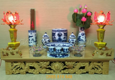 Ban thờ treo 81 - Lộc phát