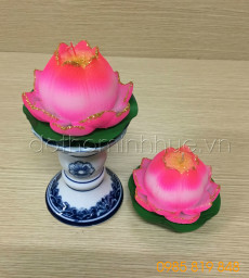 Nến sen đổi màu