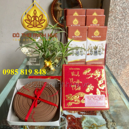 Nhang VÒNG Trầm Hương cao cấp 24h - VTP