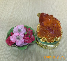 Cóc Tỳ hưu tài lộc - Lưu ly bé