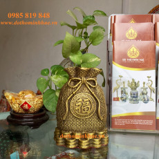 Túi tiền đồng phong thủy H145