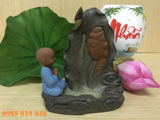 Xông trầm thác khói - Tiểu đồng - Phật bà