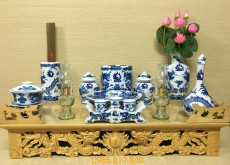 Ban thờ treo 81 - Rồng nổi